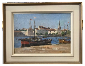 Honfleur Harbour, France