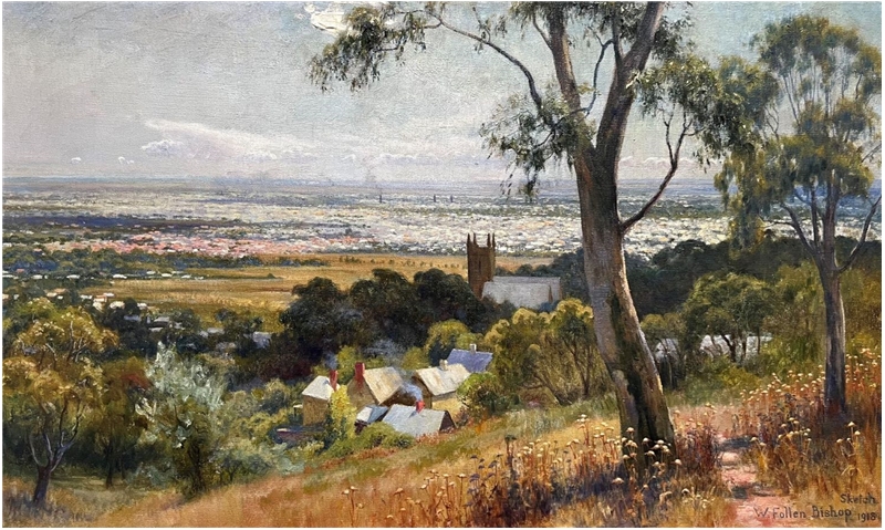 Adelaide from Mitcham 1918
