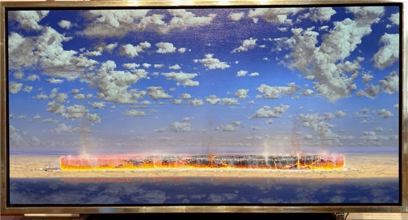 A Distance Away (Reflected Coals)