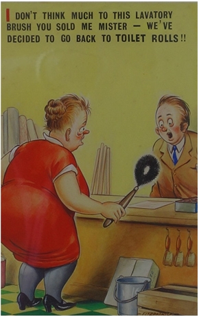 Humorous postcard