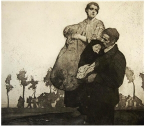 The Flight from Belgium 1914