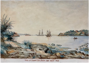View of Double Bay from the West Side