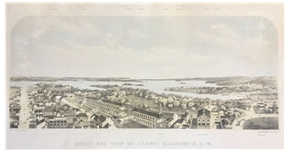 Bird's Eye View of Sydney Harbour