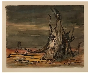 Stockman at Desert Camp