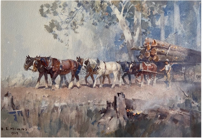 Hauling Timber