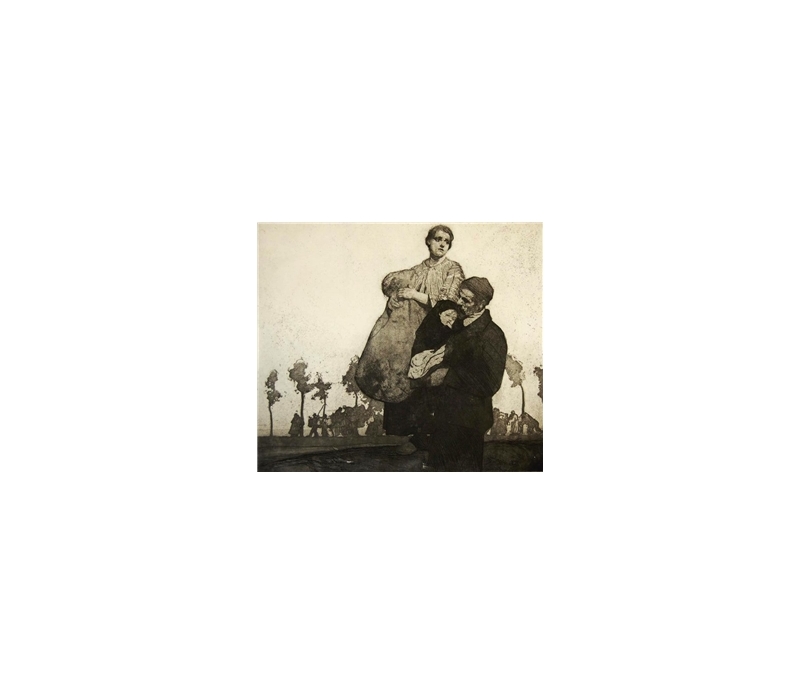 The Flight from Belgium 1914