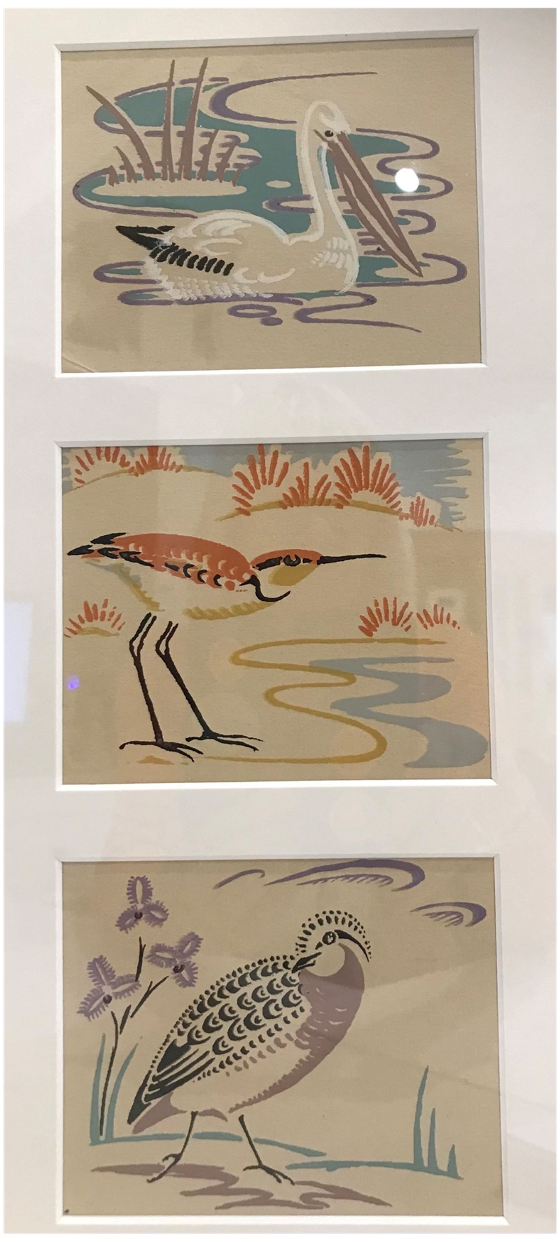 Bird Trio c 1950