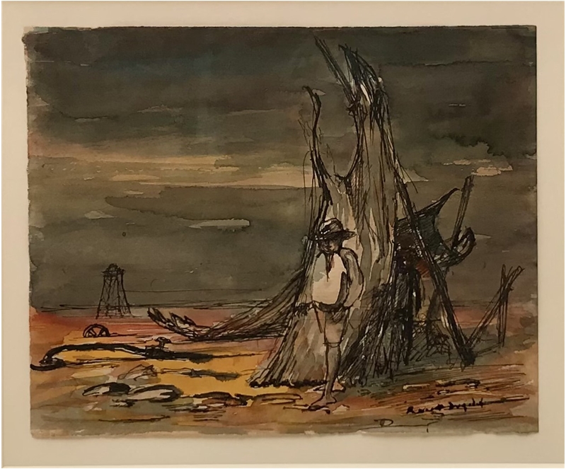 Stockman at Desert Camp