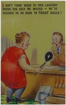 Humorous postcard